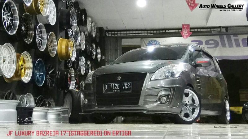 Suxuki Ertiga On Bazreia 17x7.5/8.5 5x114.3 By JF Luxury