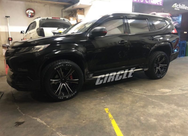 Colors : Gloss Black Milling Spoke/Milling Letter (JF)