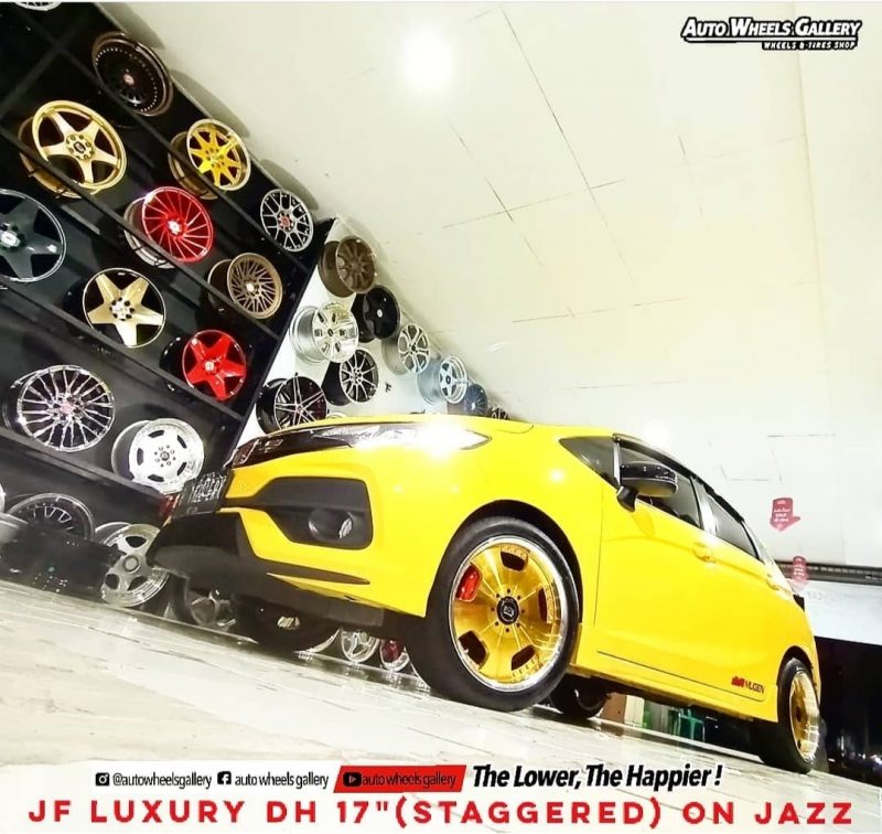 Colors : Rose Gold (Only Spoke)+Machine Lip+Chrome Rivets